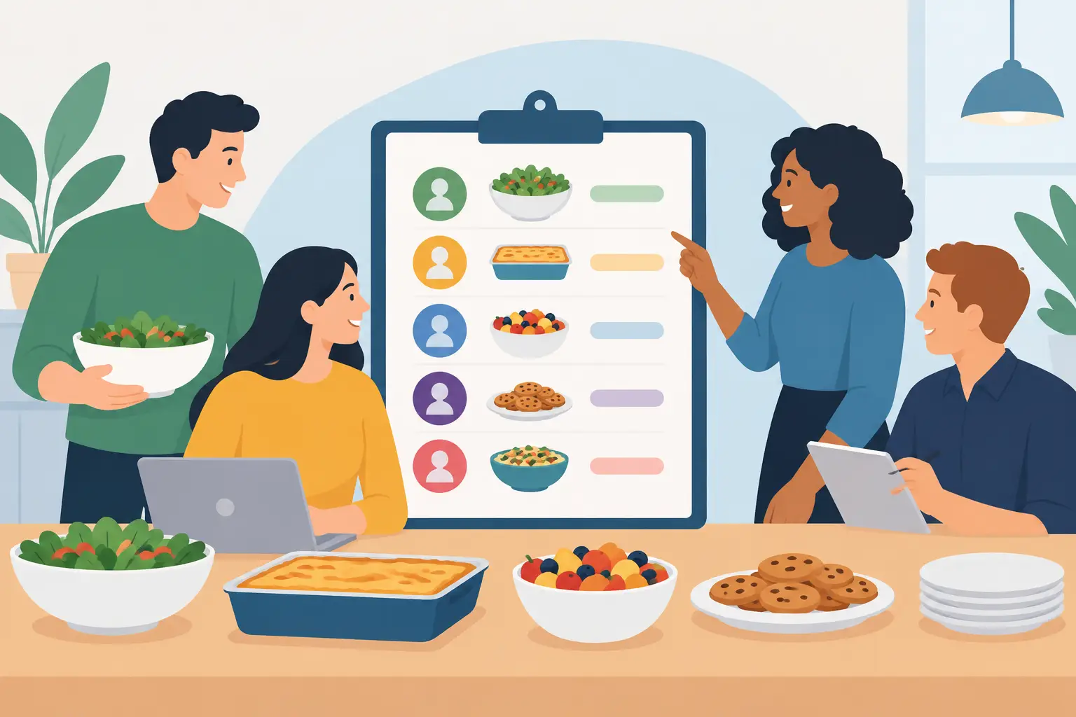 How to Manage Potluck Slots Without the Chaos